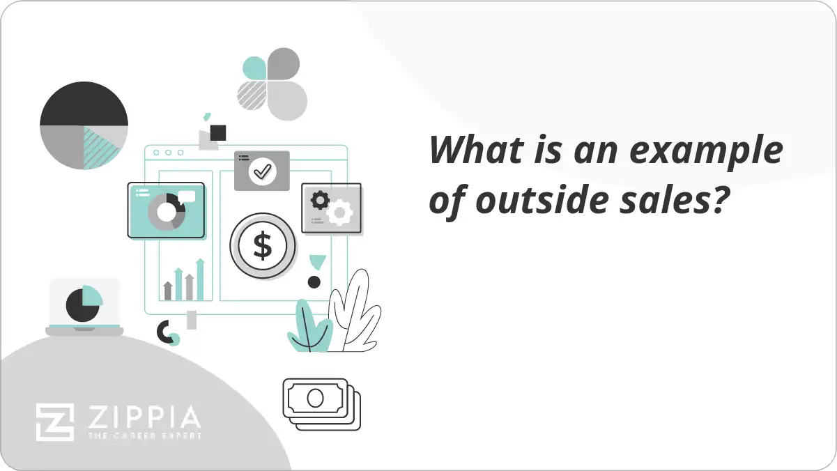 What is an example of outside sales?