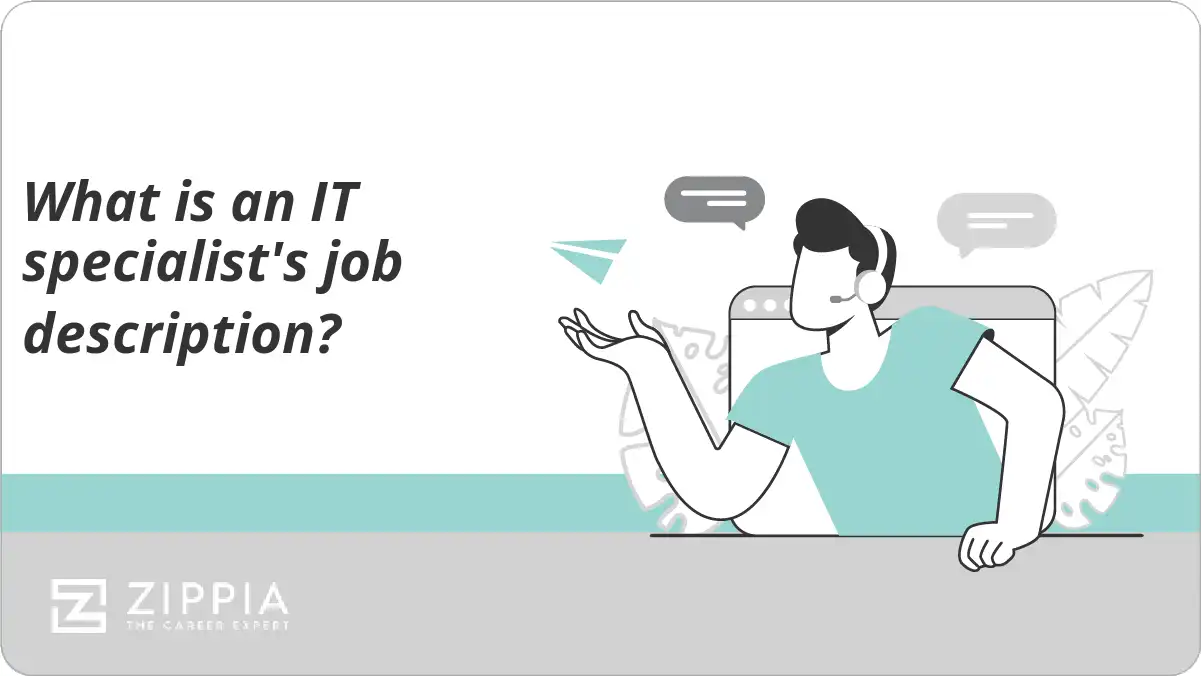 What is an IT specialist's job description?