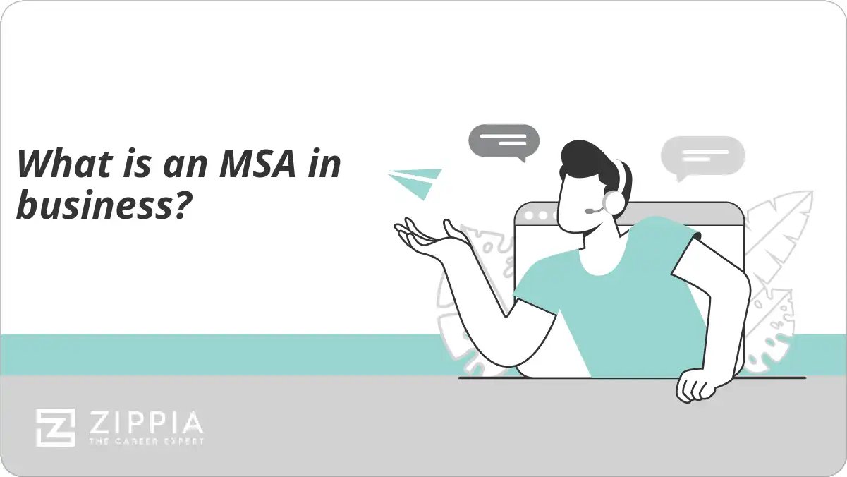 What is an MSA in business? - Zippia