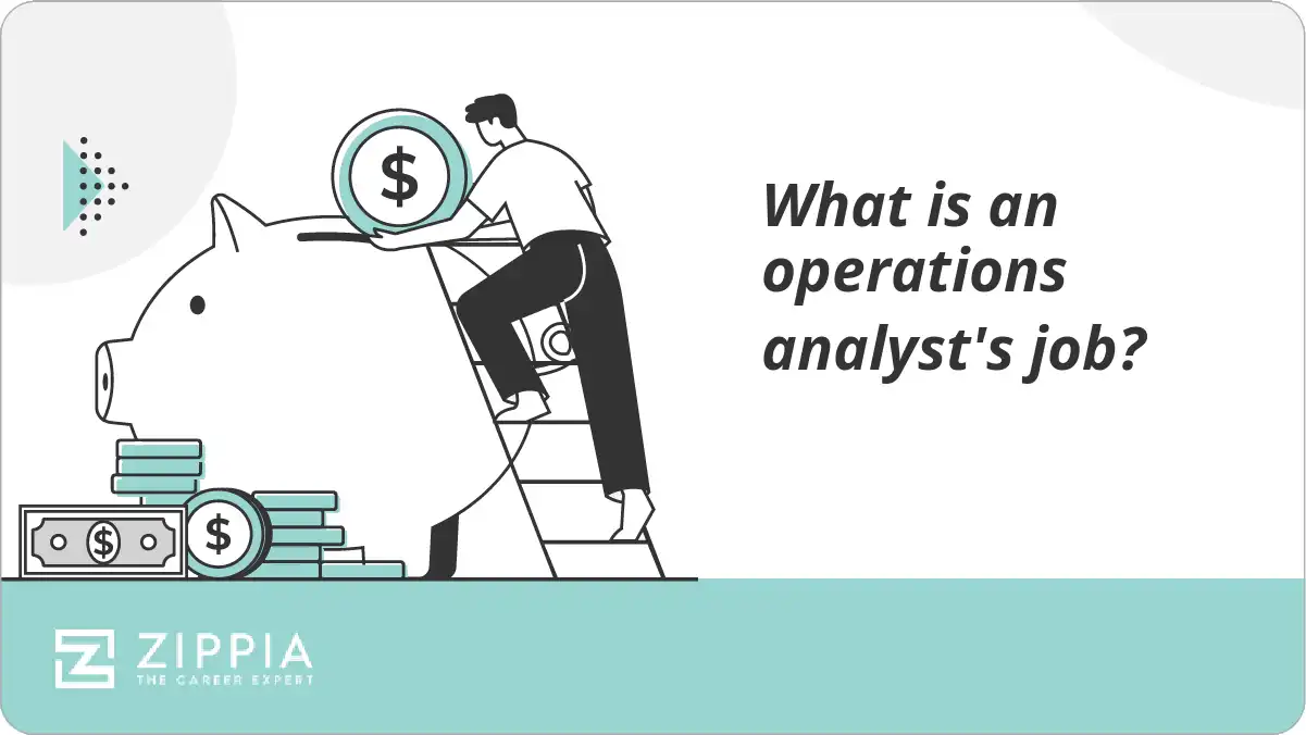 What is an operations analyst's job?
