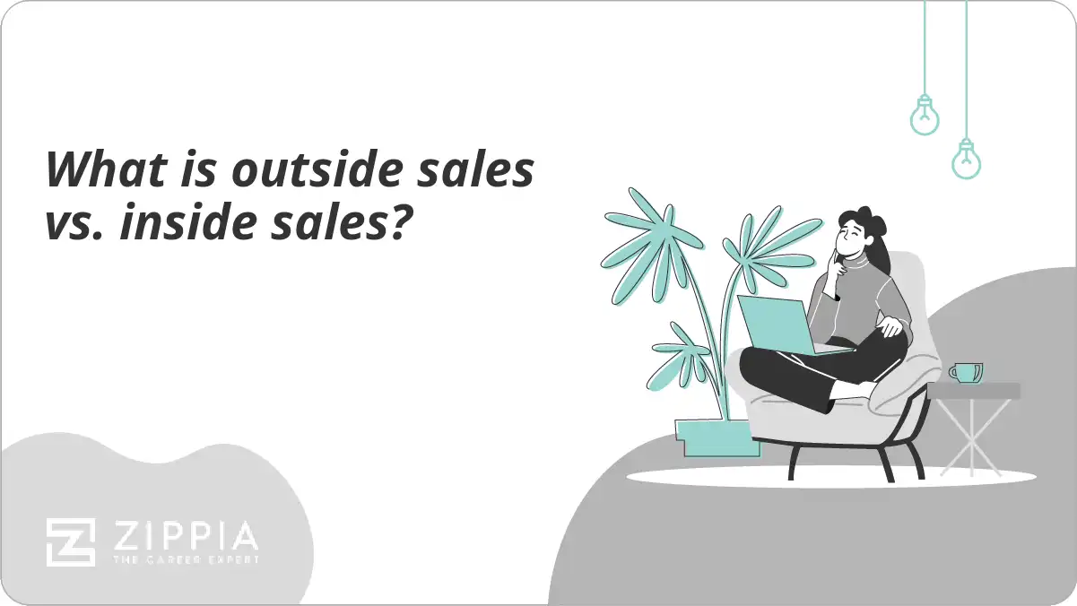 What is outside sales vs. inside sales?