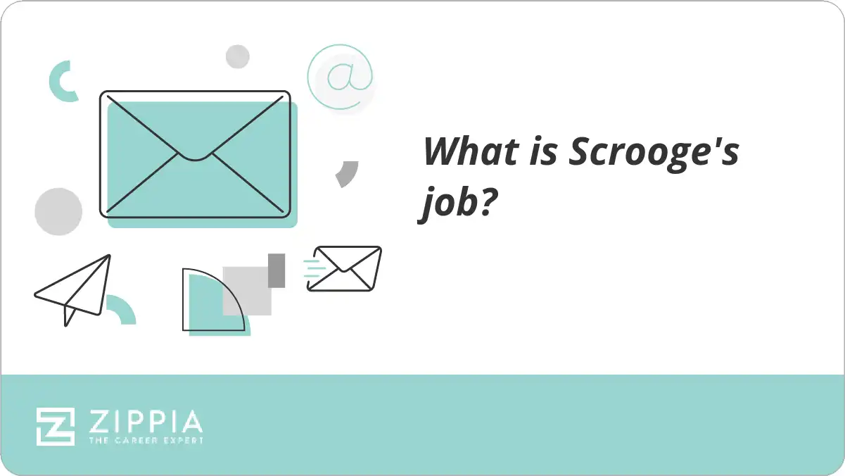 What is Scrooge's job?