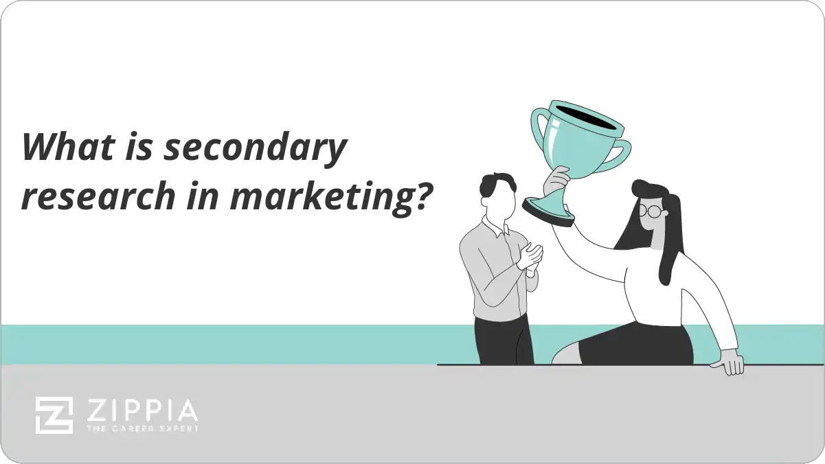 What is secondary research in marketing?