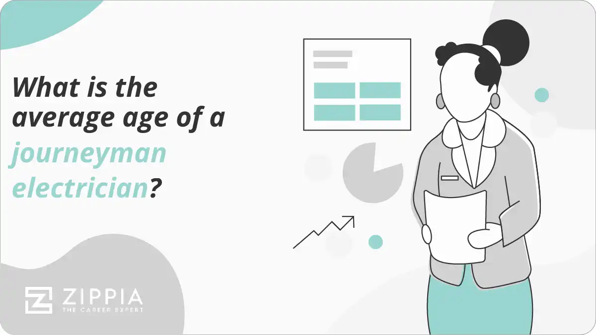 What is the average age of a journeyman electrician?