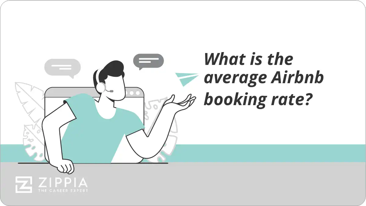 What is the average Airbnb booking rate?