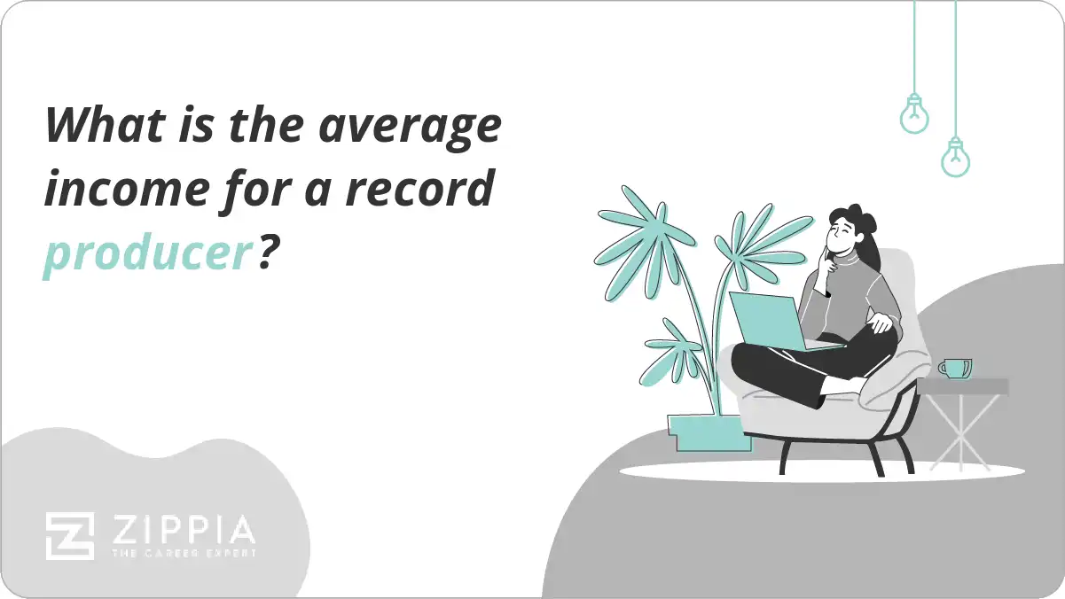 What is the average income for a record producer?