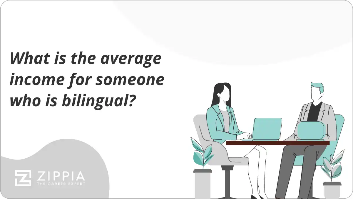 What is the average income for someone who is bilingual?