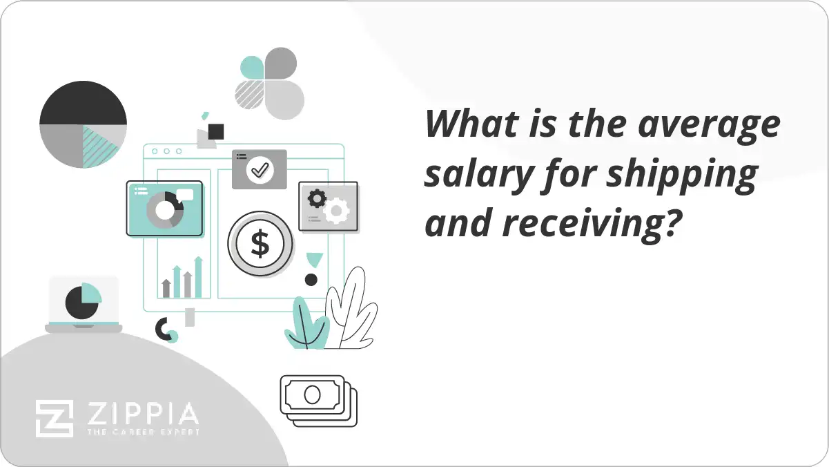 What is the average salary for shipping and receiving? Zippia