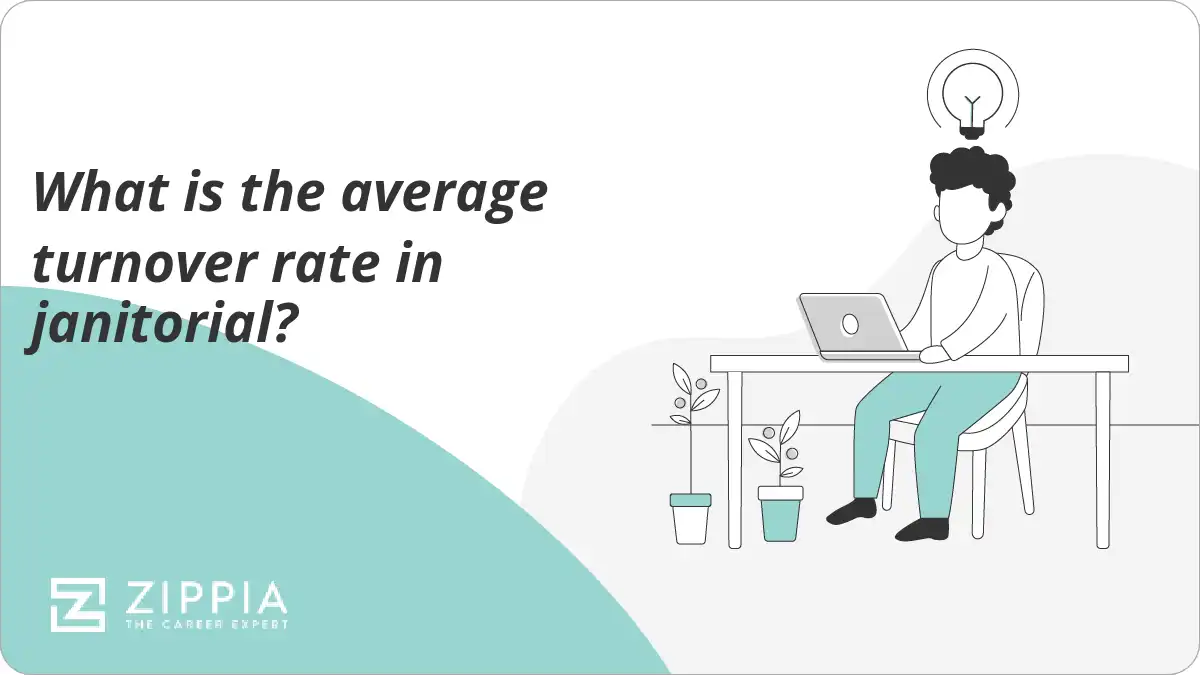 What is the average turnover rate in janitorial? Zippia