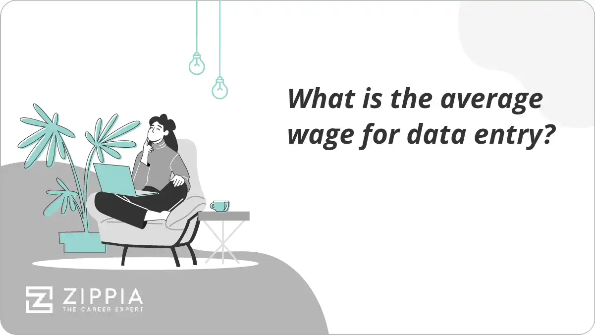 What is the average wage for data entry?