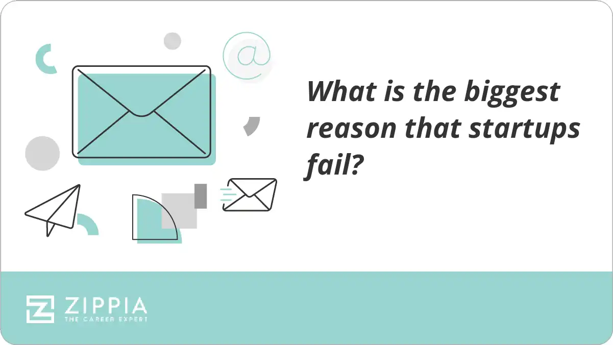 What is the biggest reason that startups fail?