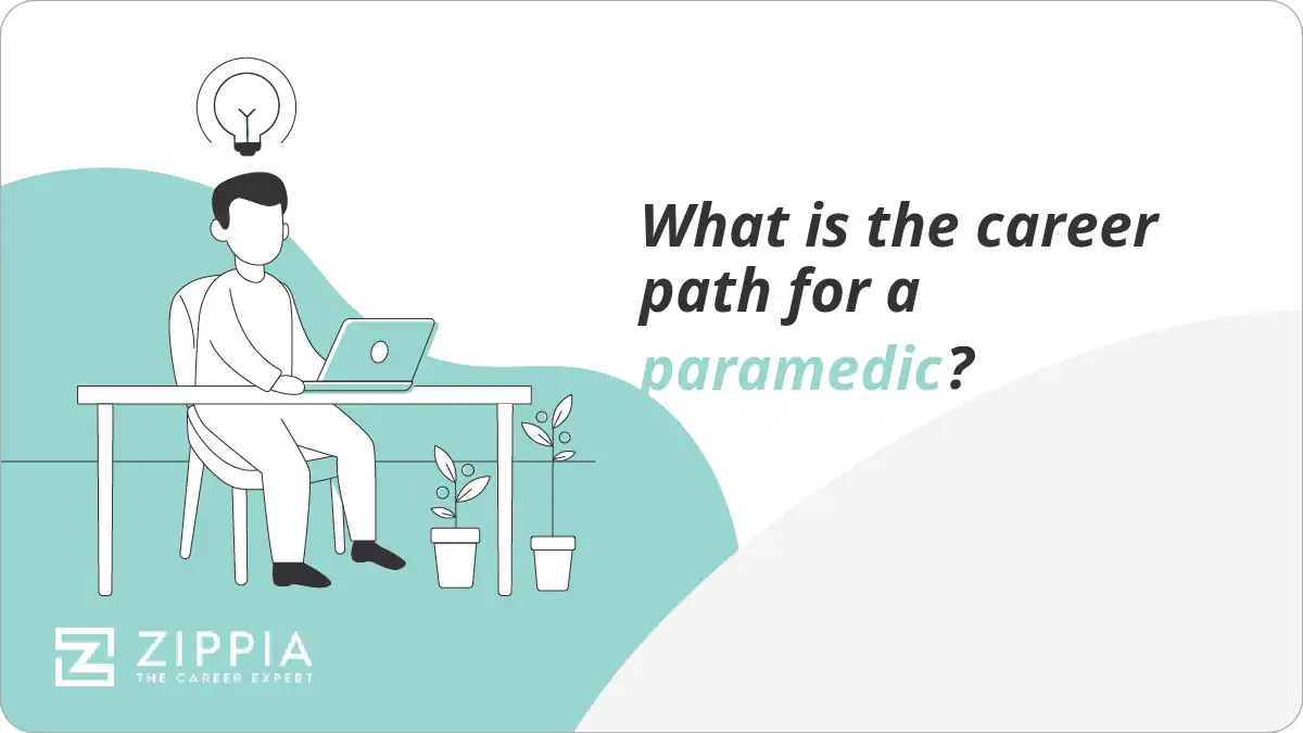What is the career path for a paramedic?