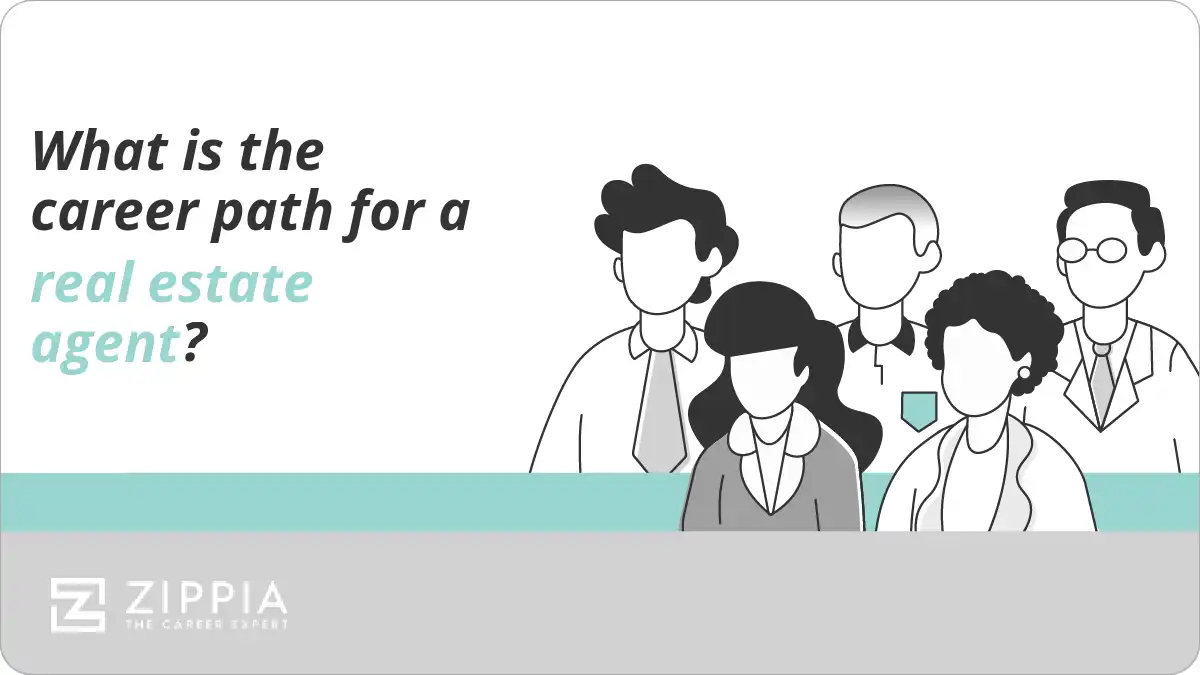 What is the career path for a real estate agent?