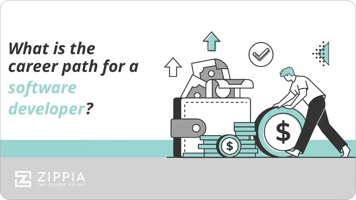 What is the career path for a software developer?
