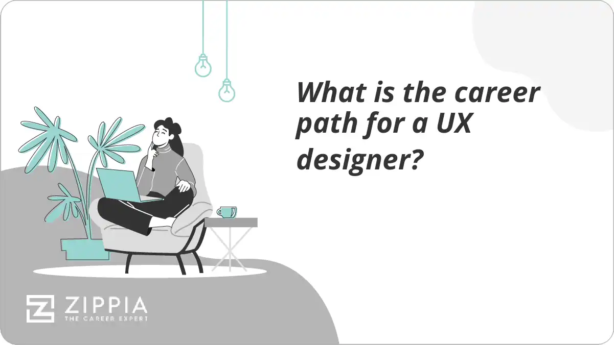 What is the career path for a UX designer?