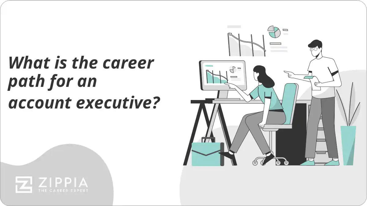 What is the career path for an account executive?