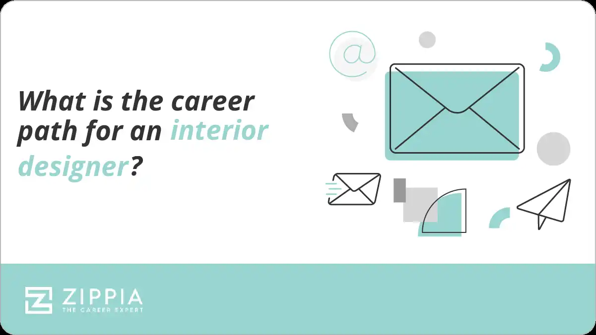What is the career path for an interior designer?