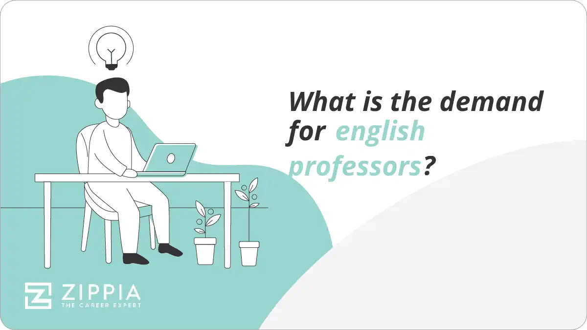 What is the demand for english professors?