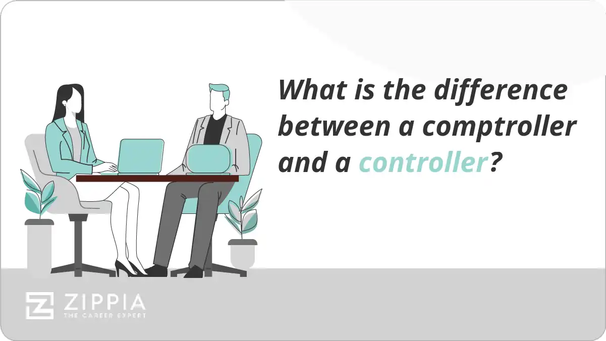 What is the difference between a comptroller and a controller?