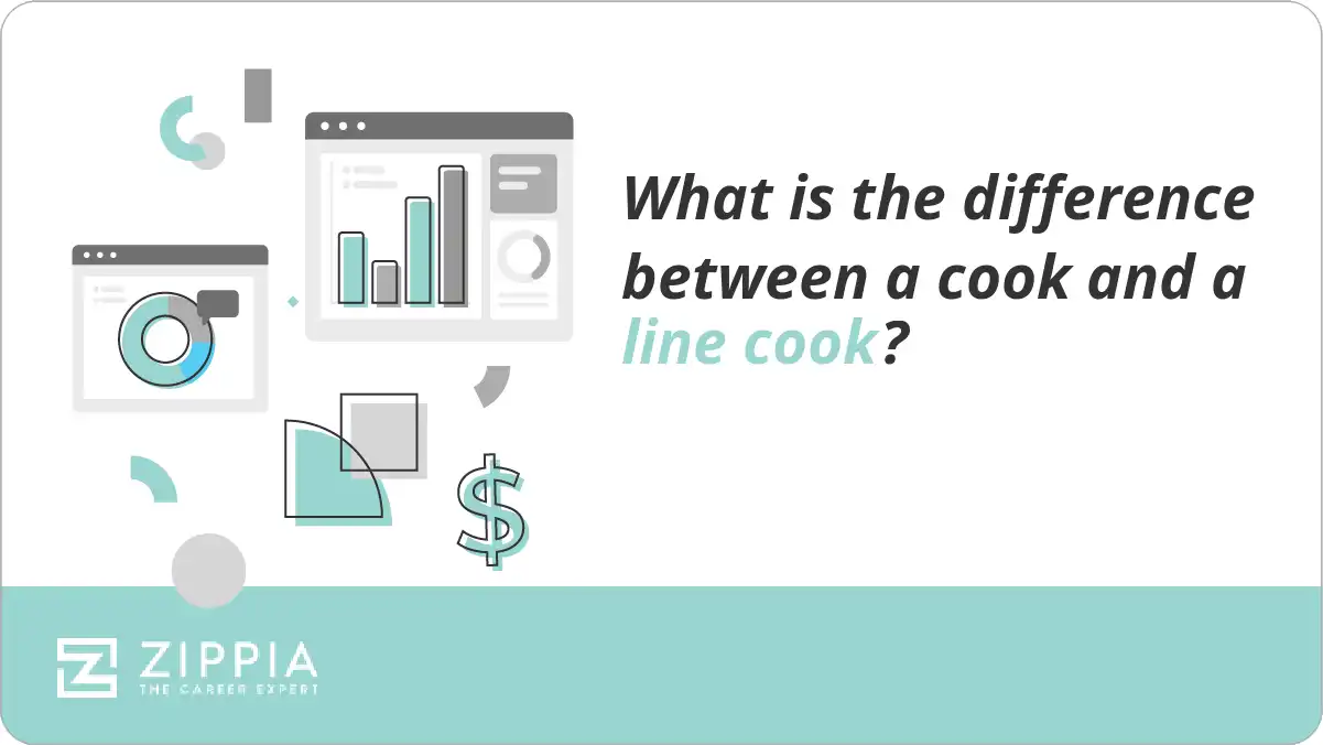 What is the difference between a cook and a line cook?