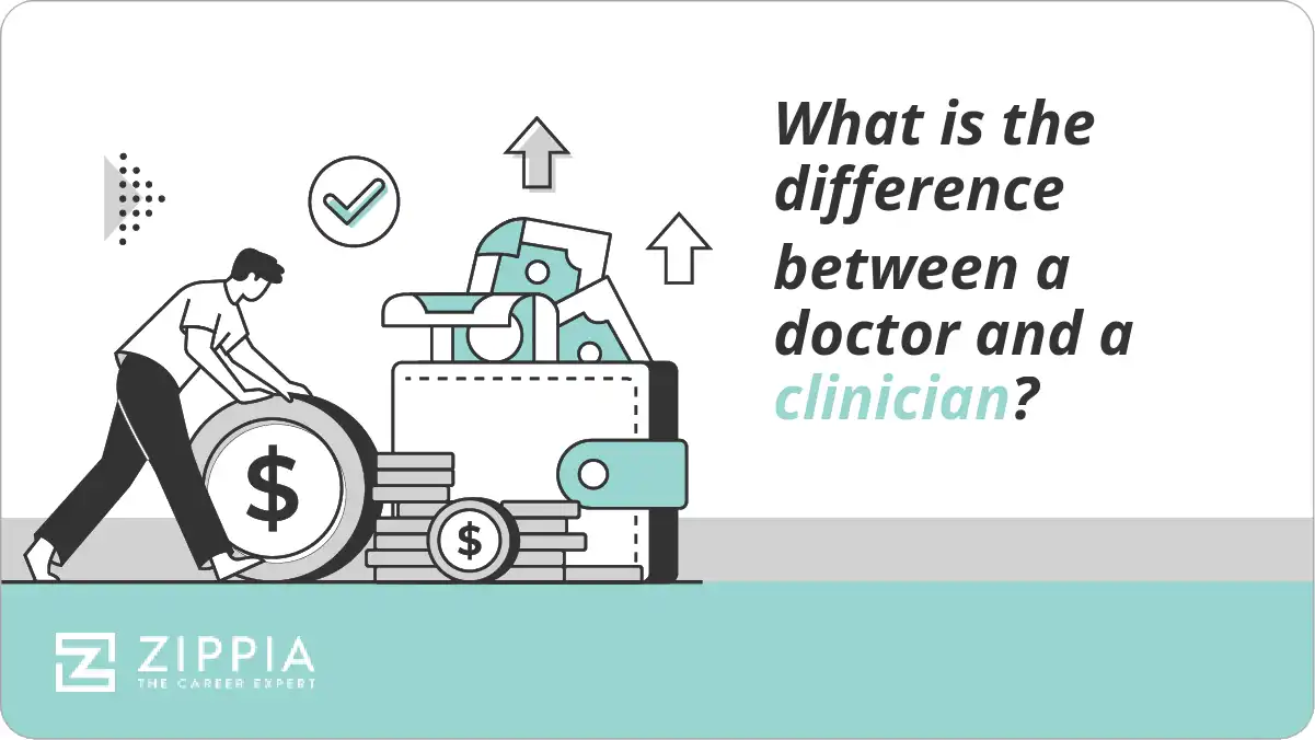 What is the difference between a doctor and a clinician?