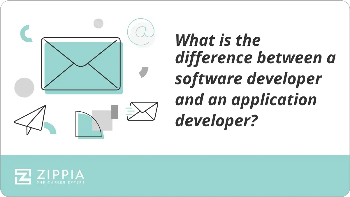 What is the difference between a software developer and an application ...