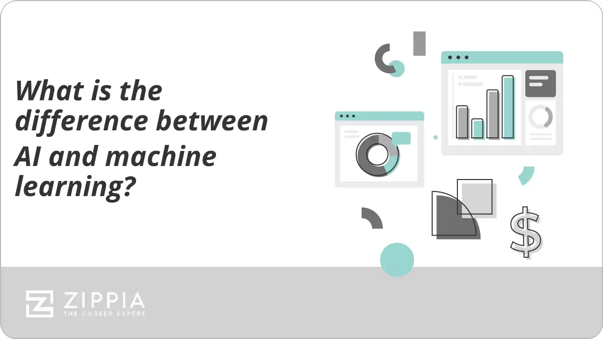What is the difference between AI and machine learning?