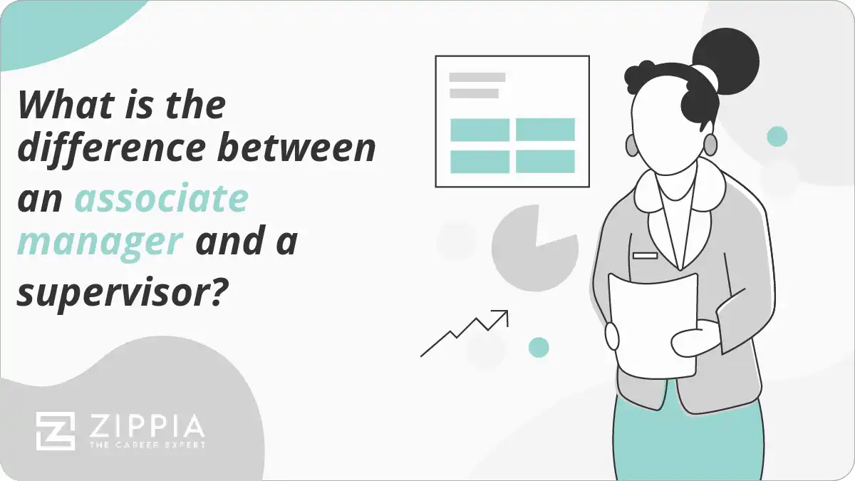 What is the difference between an associate manager and a supervisor?