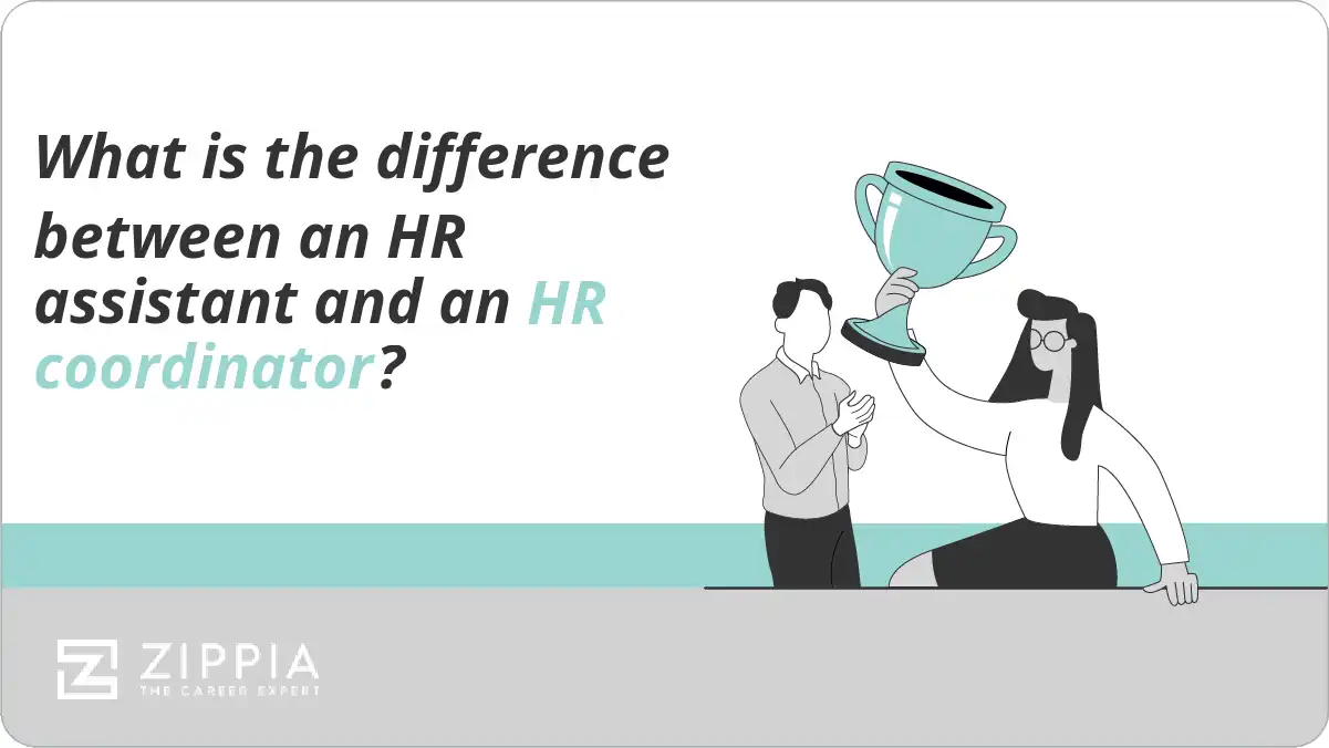 What is the difference between an HR assistant and an HR coordinator?