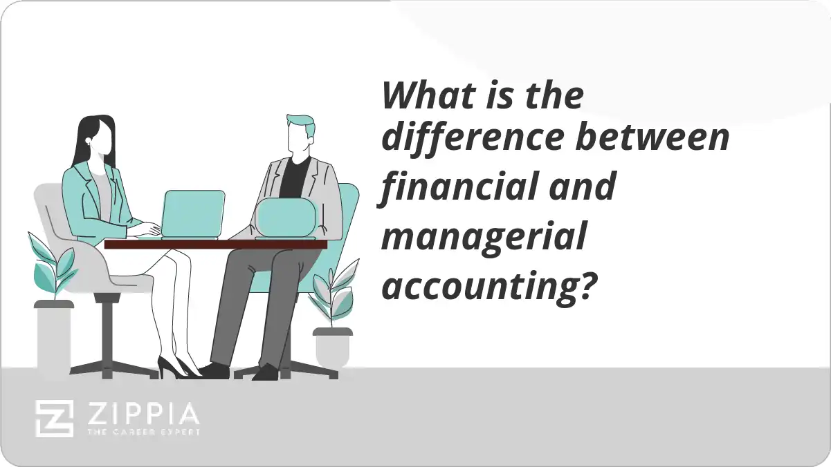 What is the difference between financial and managerial accounting?