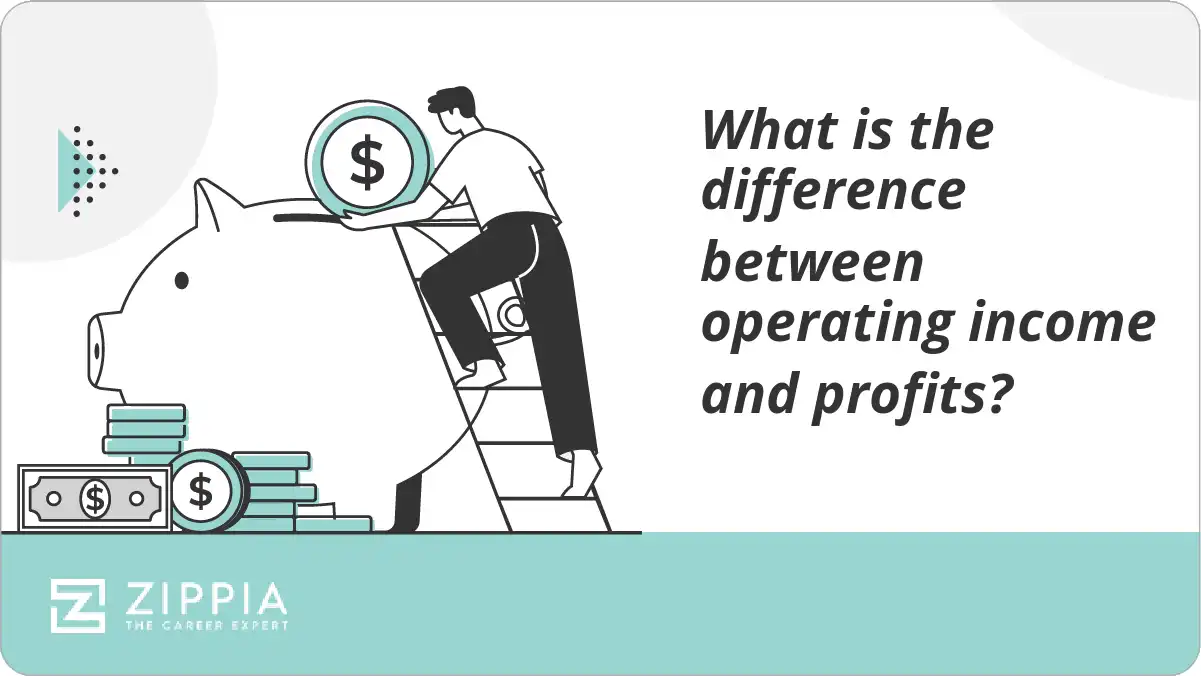 What is the difference between operating income and profits?