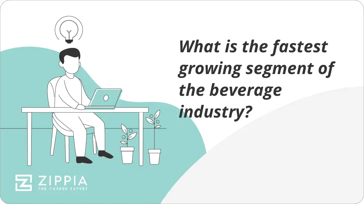 What is the fastest growing segment of the beverage industry?