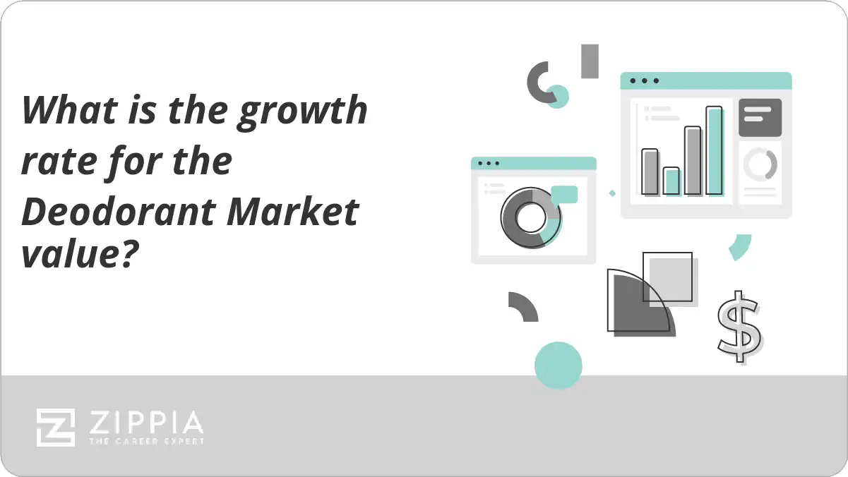 What is the growth rate for the Deodorant Market value?