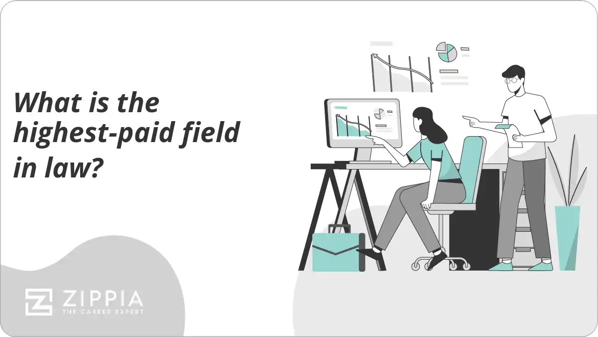 What is the highest-paid field in law?