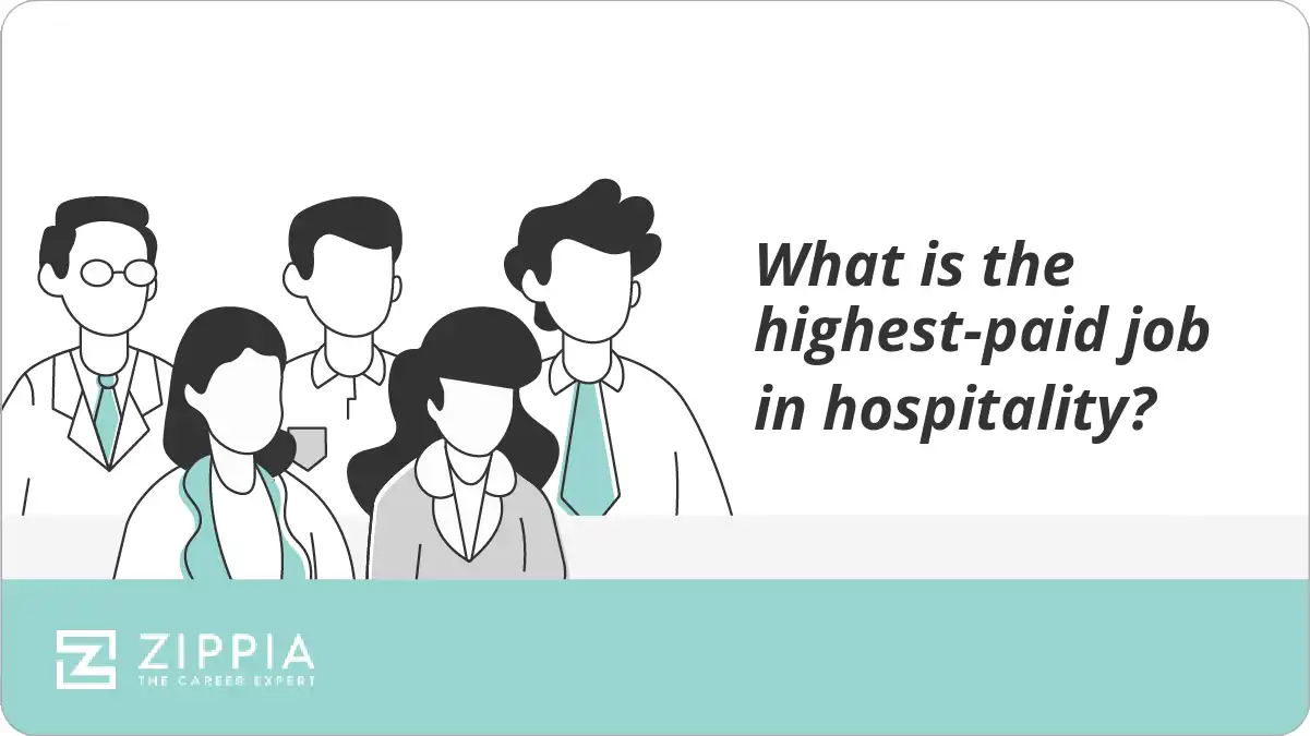 What is the highest-paid job in hospitality?