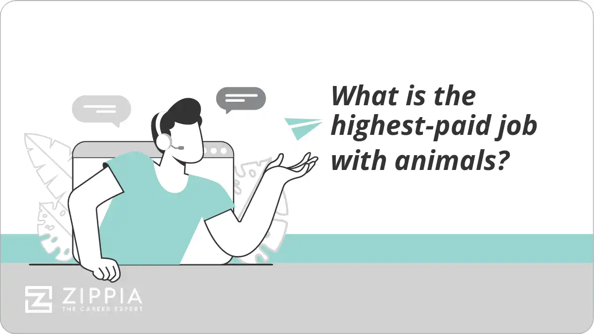 What is the highest-paid job with animals?
