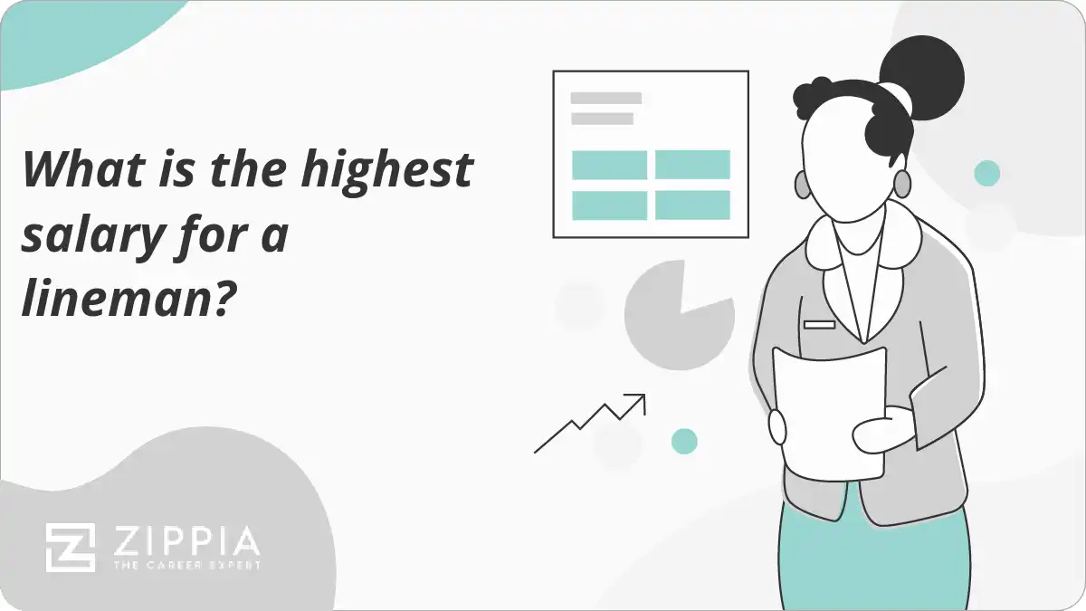 What is the highest salary for a lineman?