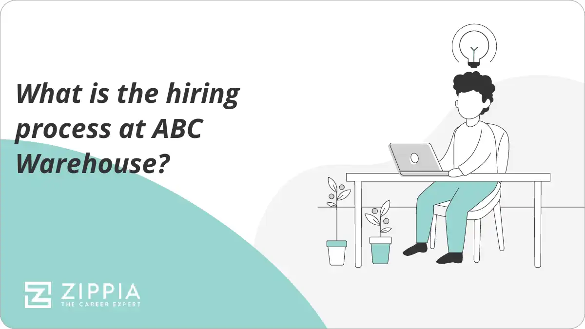 What is the hiring process at ABC Warehouse?