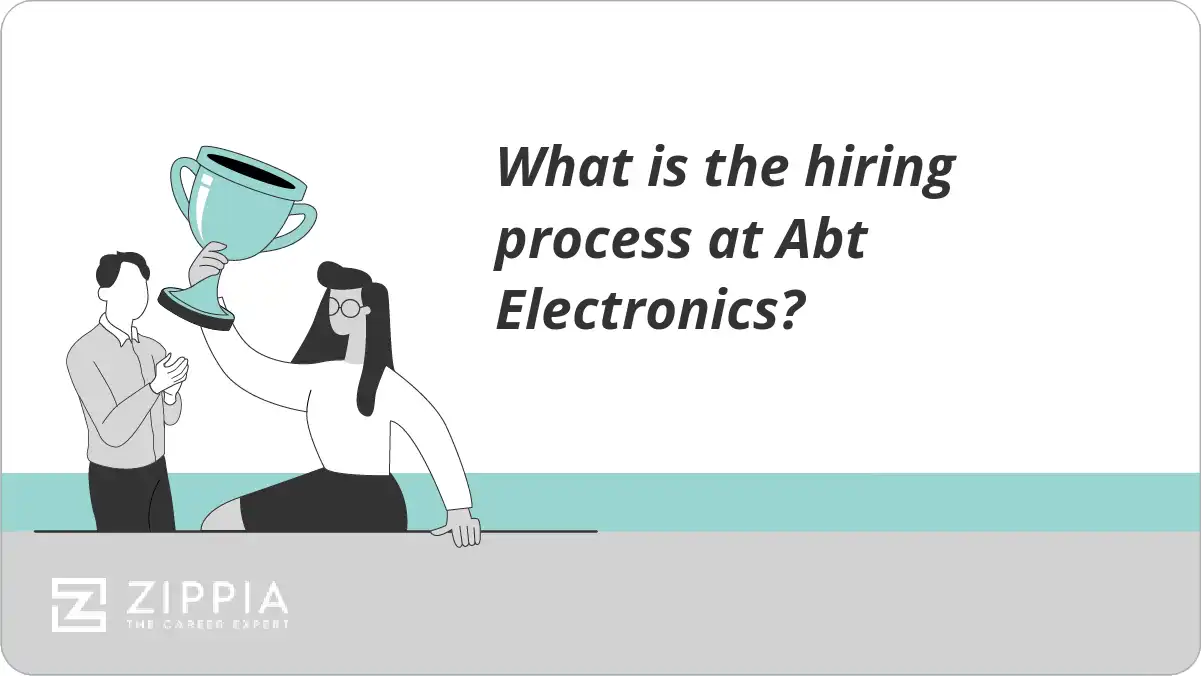 What is the hiring process at Abt Electronics?