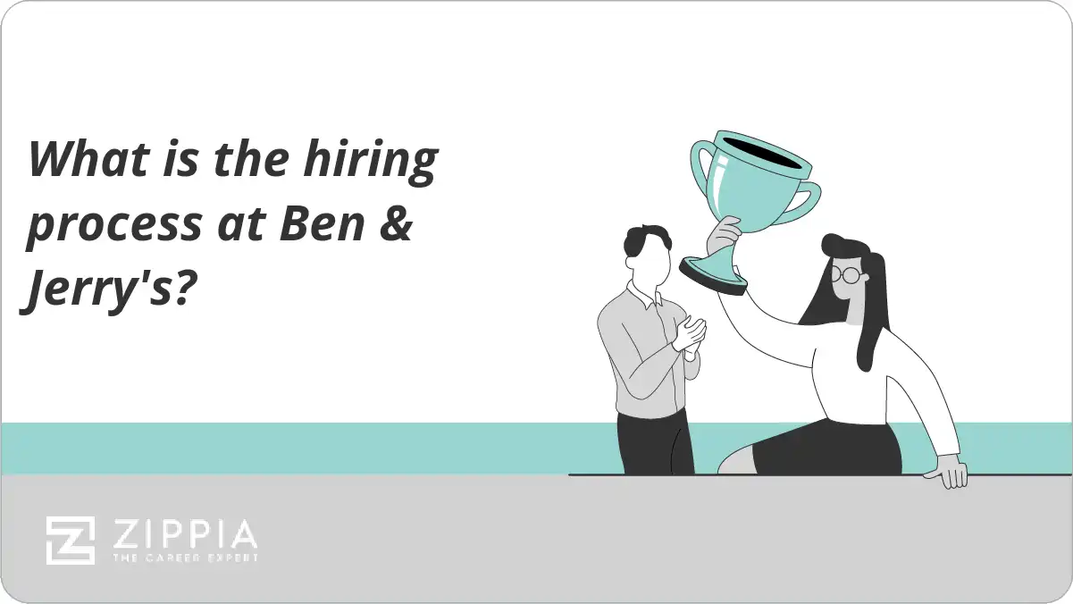 What is the hiring process at Ben & Jerry's?