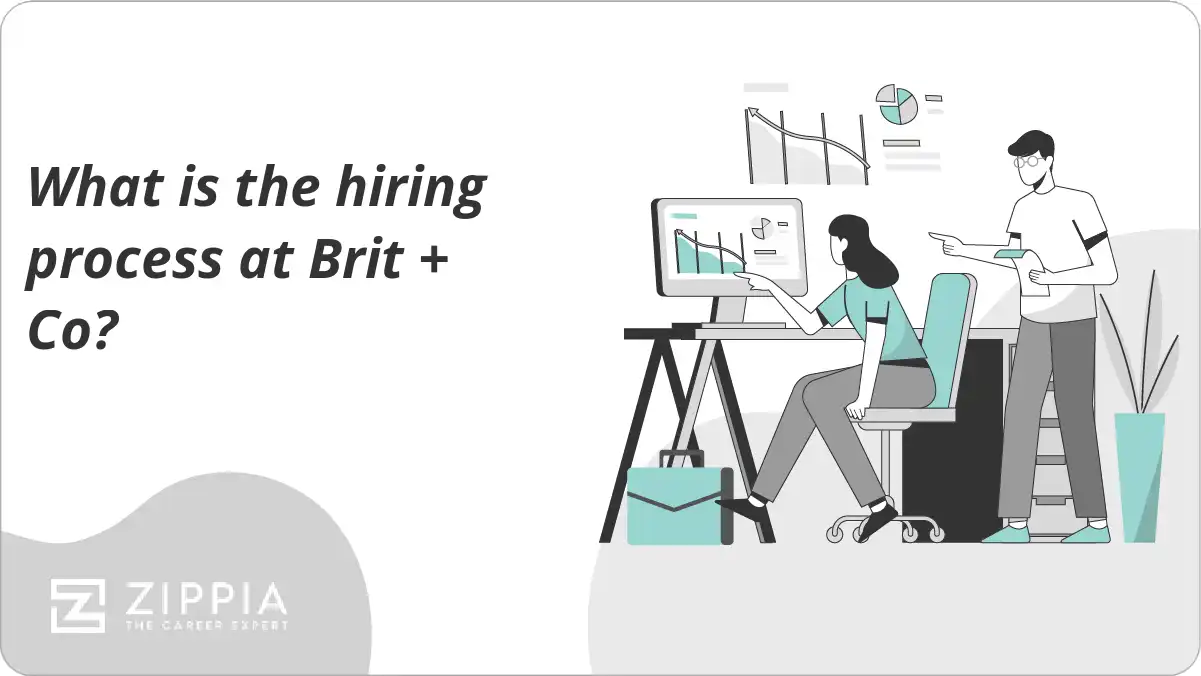 What is the hiring process at Brit + Co?