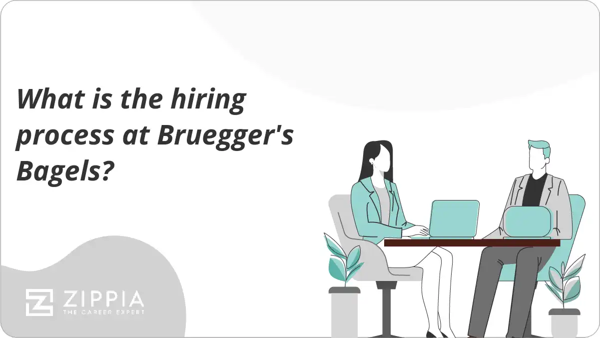 What is the hiring process at Bruegger's Bagels?