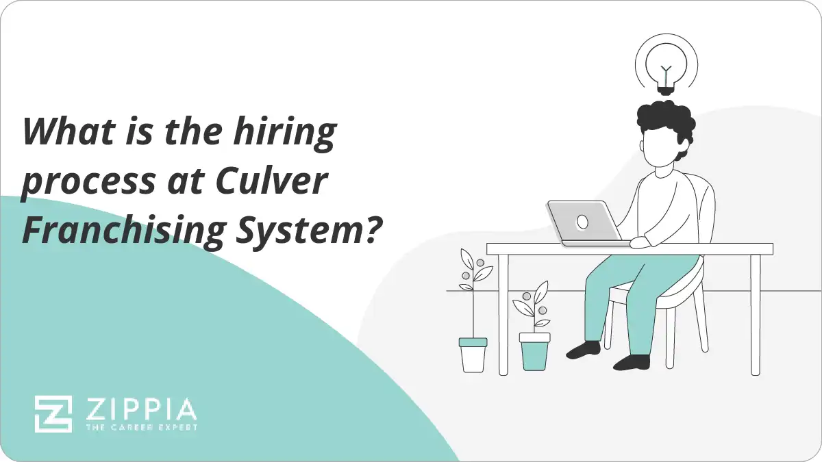 What is the hiring process at Culver Franchising System?