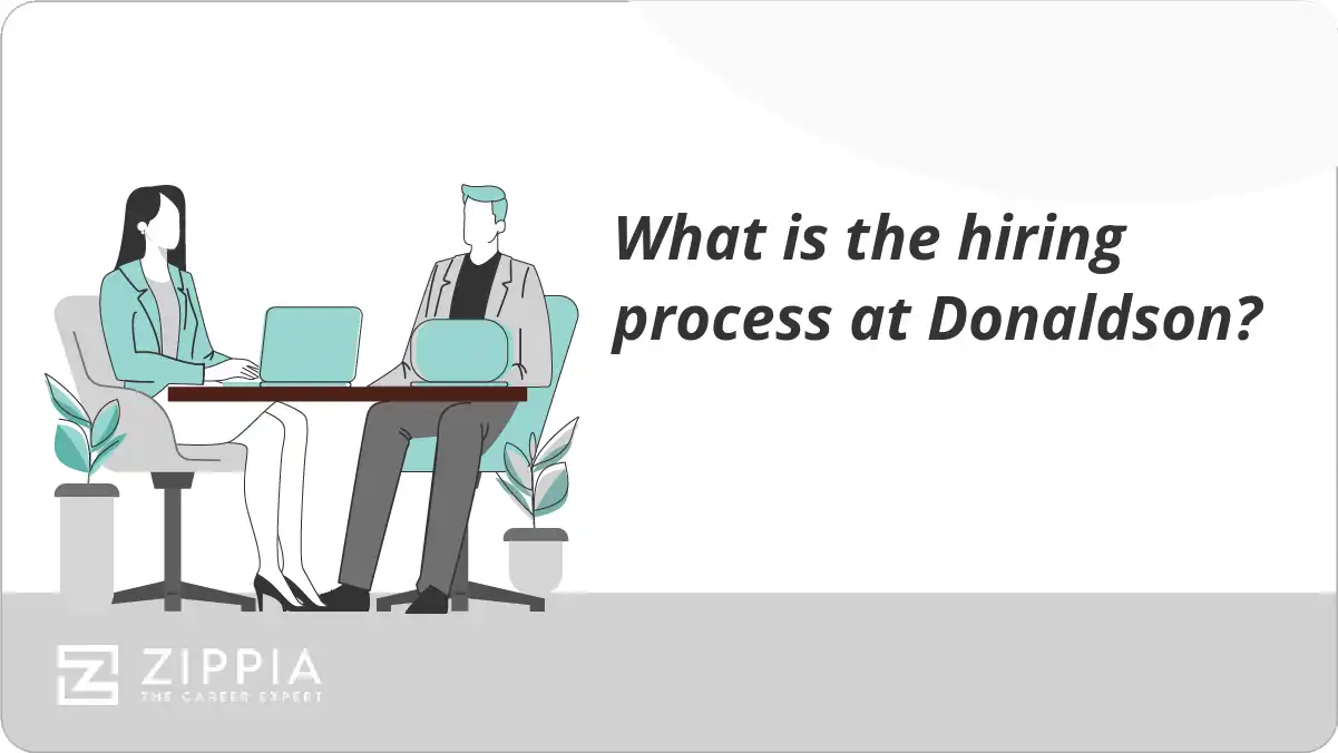 What is the hiring process at Donaldson?