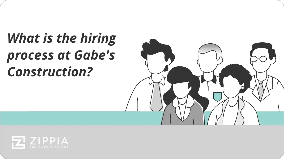 What is the hiring process at Gabe's Construction?