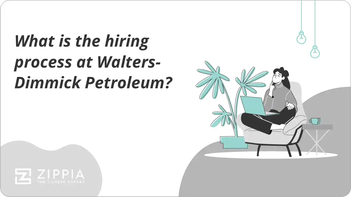 What is the hiring process at Walters-Dimmick Petroleum?