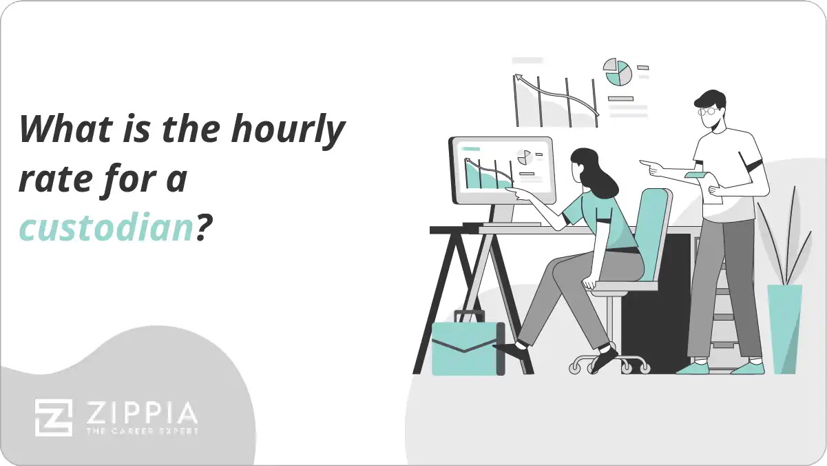 What is the hourly rate for a custodian?
