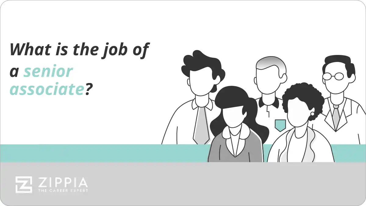 What is the job of a senior associate?