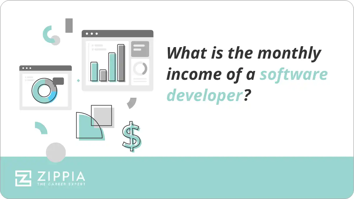 What is the monthly income of a software developer?