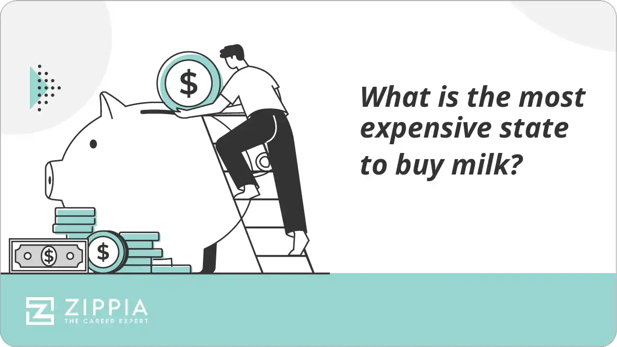 What is the most expensive state to buy milk?